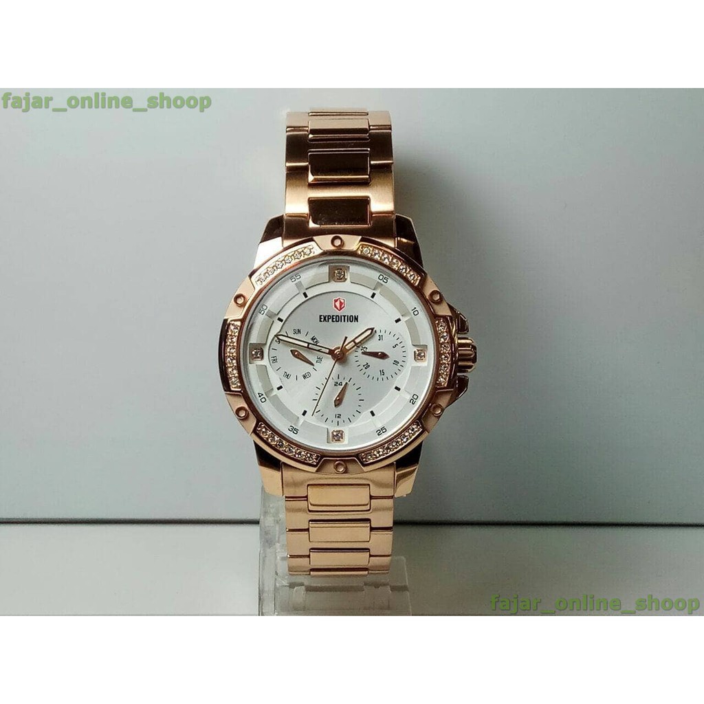 Jam Expedition E 6698B Rose Gold Original