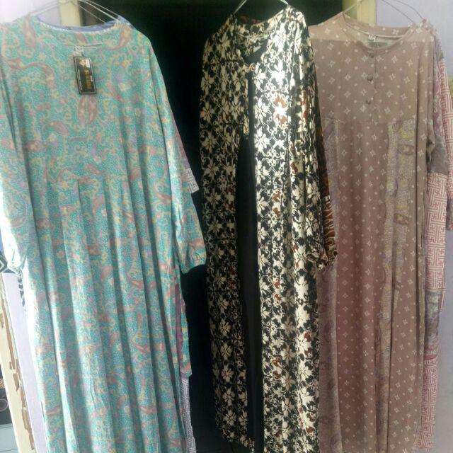 Batik Sukaini Sukaini Batik Gamis Batik Pekalongan Dress Kekinian Gamis Busui Daster Batik
