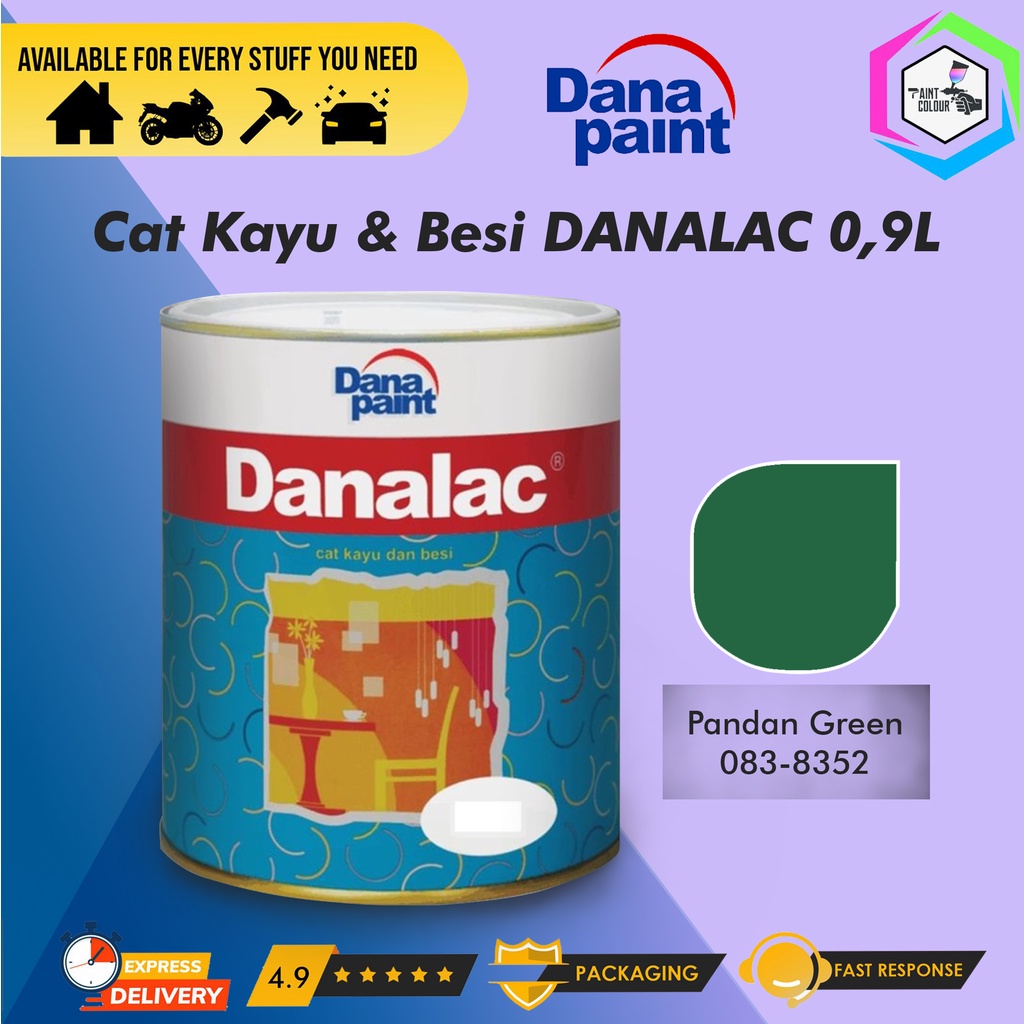 Cat kayu Dan Besi DANALAC Pandan Green 083 - 8352