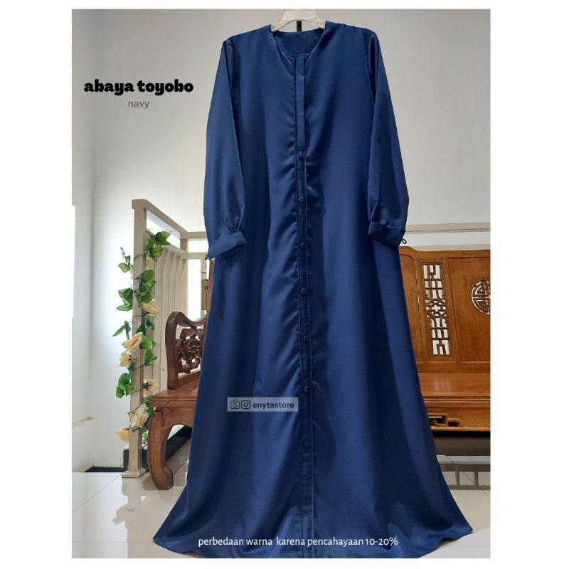 Gamis Abaya toyobo | busui friendly | 1 kg muat 3 pcs