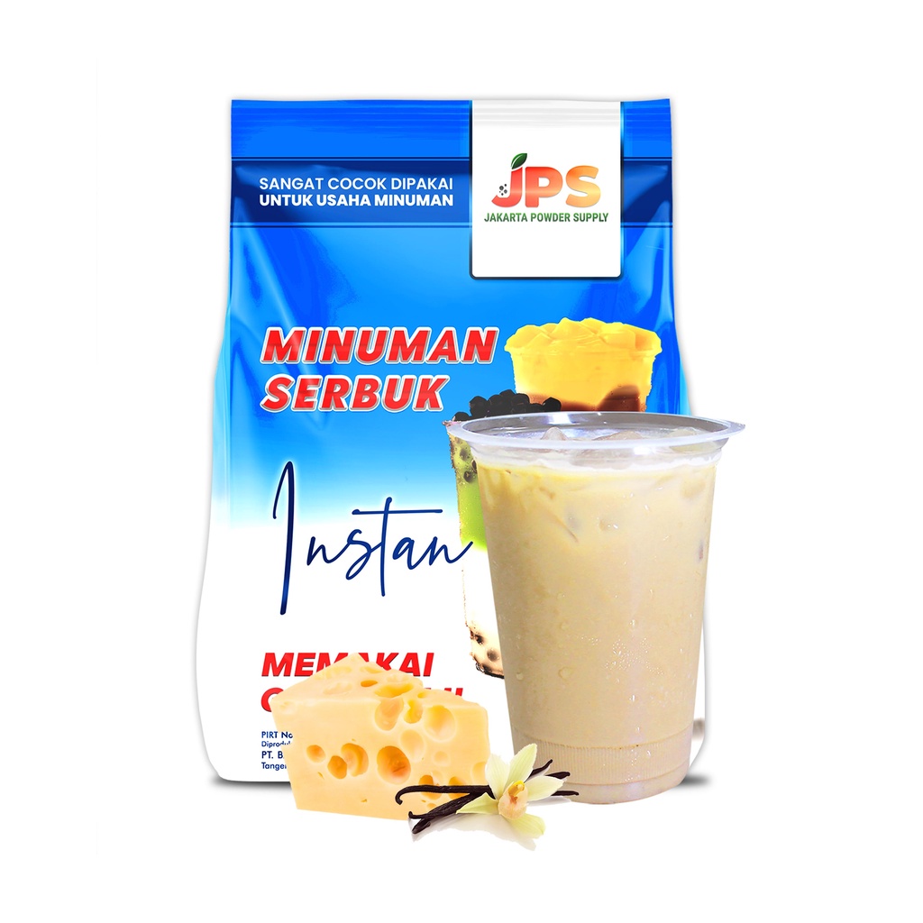

JPS Vanilla Cheese Mix Serbuk Powder Bubuk Minuman 1 Kg