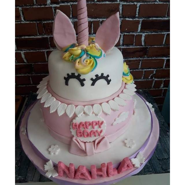 Kue Ulang Tahun Unicorn / Cake Ultah Unicorn | Shopee Indonesia