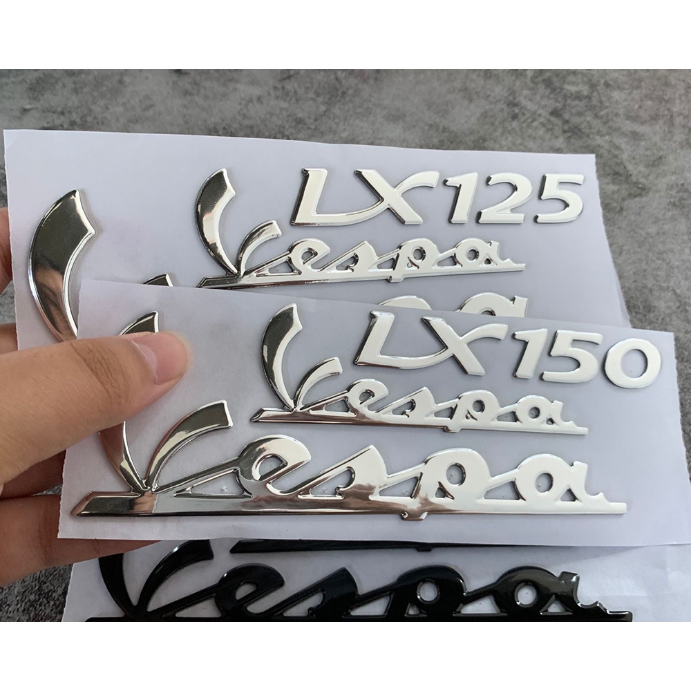 3D Lencana Lambang Stiker Stiker Kit Untuk PIAGGIO Vespa GTS300 LX125 LX150 125 150 LX LXV Stiker