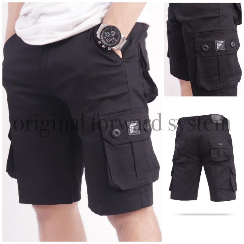 celana cargo pria pdl pendek keren new forward Cod