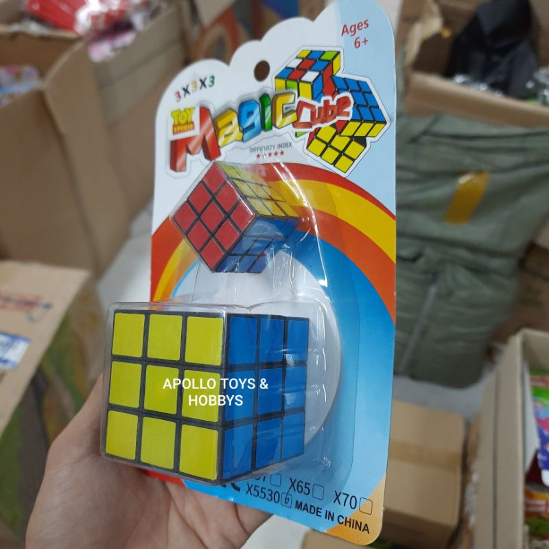 (PROMO) MAINAN EDUKASI ANAK RUBIK ISI 2PCS