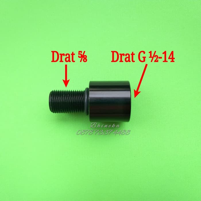 MURAH  Adaptor/Sambungan Regulator Paintball drat luar 5/8
