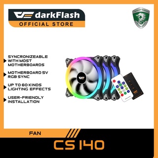 darkFlash CS140 A-RGB Fan [3 Fan]