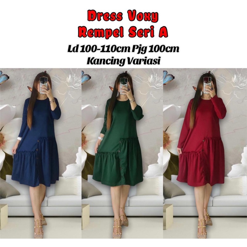 Dress voxy murah