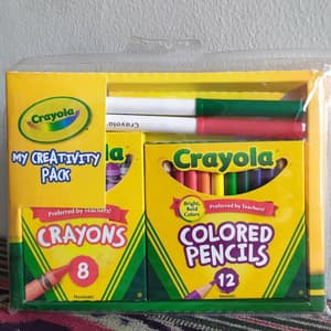 

Crayola My Creativity Pack Crayon Supertips and Colored Pencils