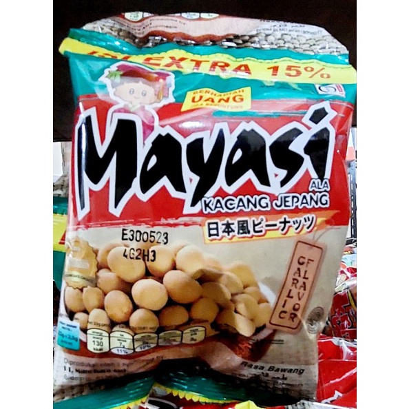 Mayasi Kacang Jepang 12gr x 10pcs