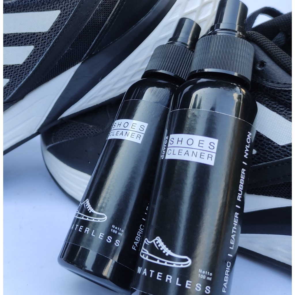 Davroz Shoes Cleaner 100 ml | Pembersih Sepatu dengan Microfiber dan Brush Davroz Shoes Cleaner 100 ml | Pembersih Sepatu dengan Microfiber dan Brush Cairan Pembersih Sepatu Sneakers Sepatu Menguning Sepatu Kulit Sepatu Putih Pembersih Sepatu Tanpa Air