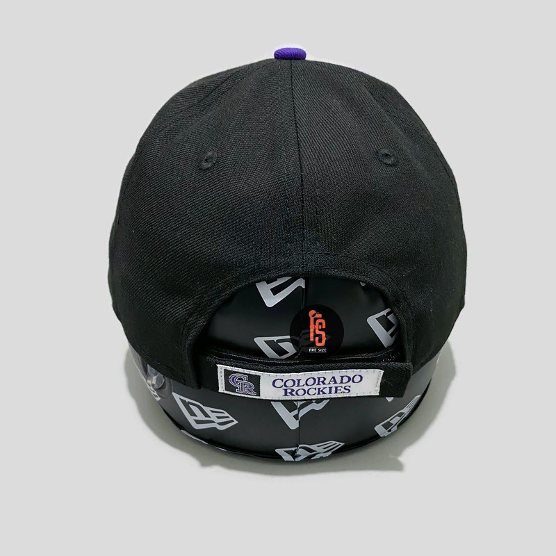 TOPI NEW ERA ORIGINAL THE LEAGUE COLORADO ROCKIES BLACK