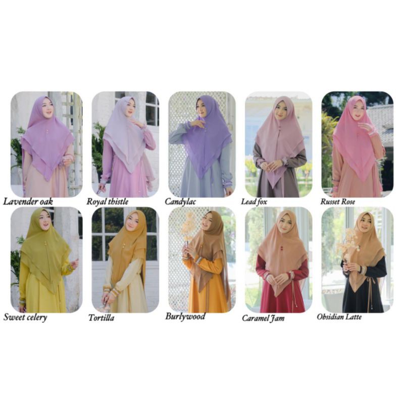 Ready Gamis chaiza By Nararya NG premium