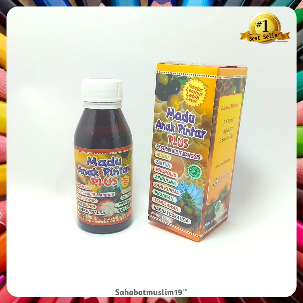 

Madu Anak Pintar Plus Herbal Multivitamin Anak Cerdas
