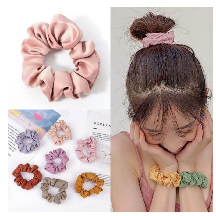 Iket rambut cewe / Gelang pita rambut / Ikat rambut wanita