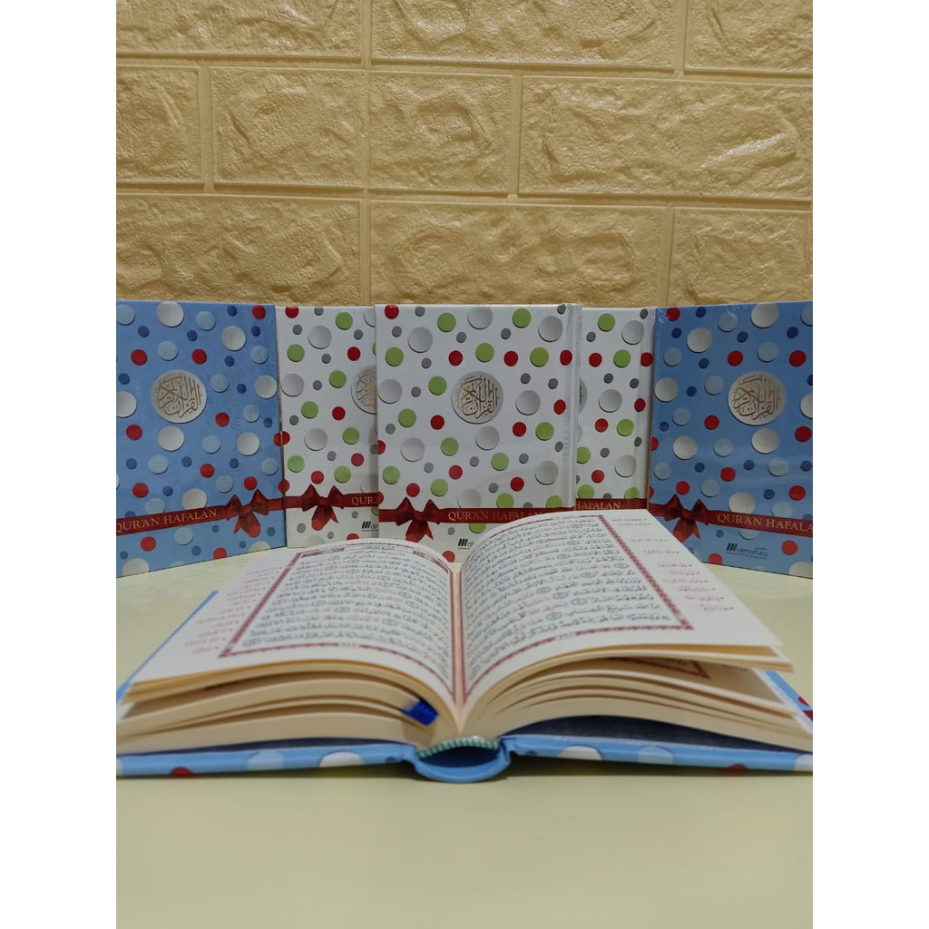 AL QURAN HAFALAN A6 POLKADOT ALMAHIRA/QURAN BINTIK A6/MUSHAF/NON TERJEMAH