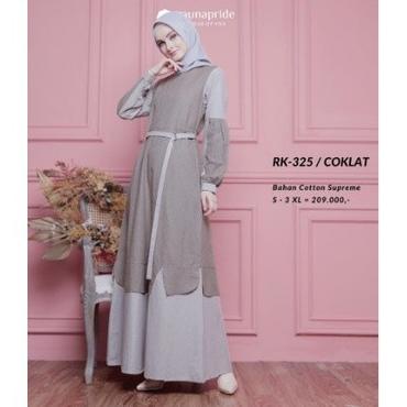 COD TJ599 RAUNA GAMIS TERBARU RK 324 RK 325 RK 339 GAMIS REMAJA FASHION MU