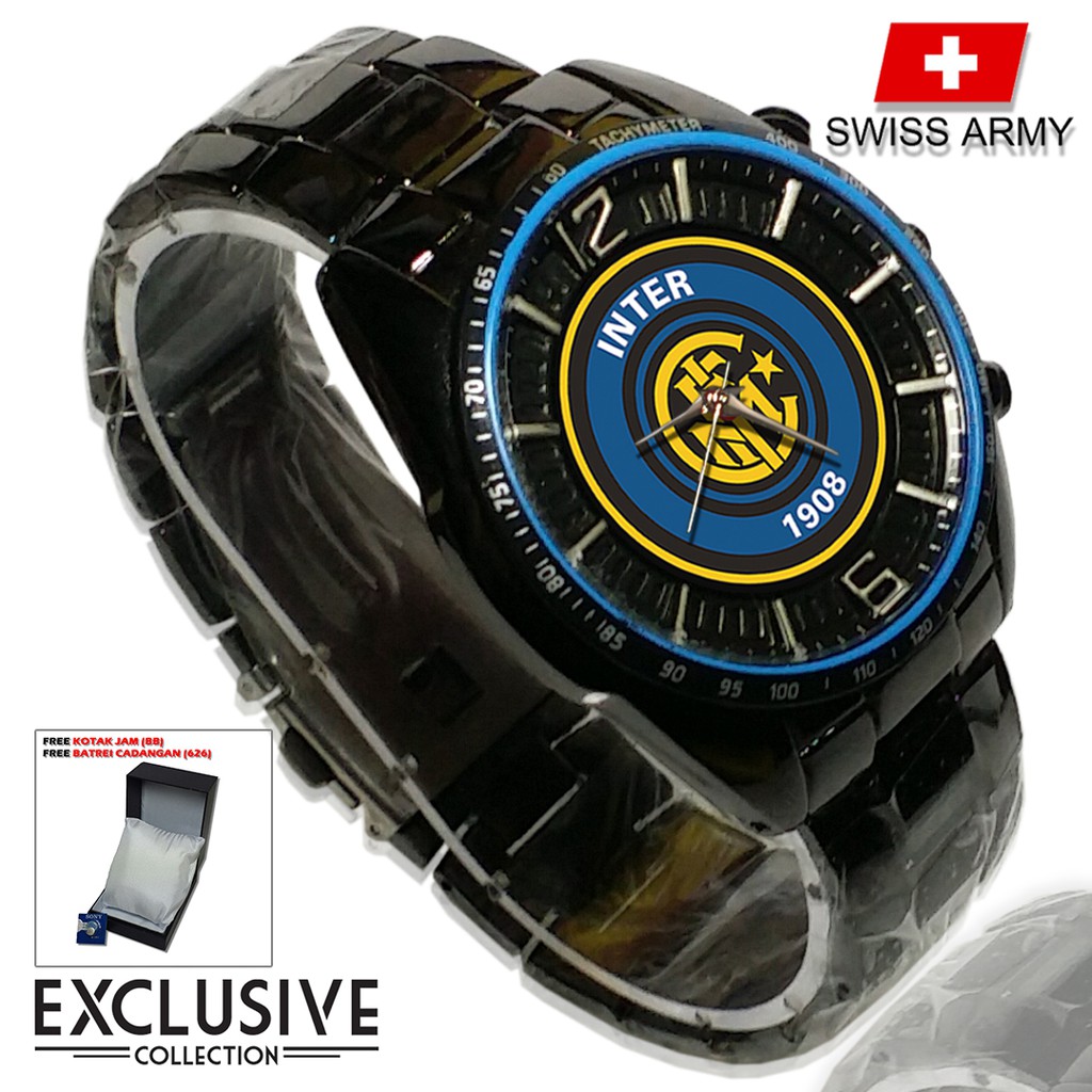 (Istimewa Bossque) Jam INTER Rantai Sport (Elegan)