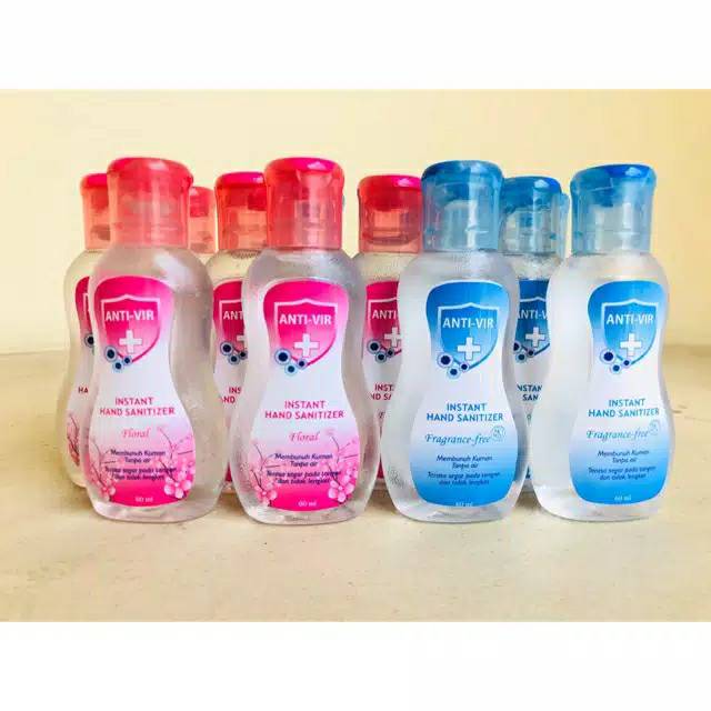 Fourfashion Hand Sanitizer Gel 60ml anti-vir