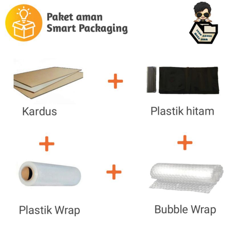 Smart Packaging V00 Packing tambahan untuk perlindungan paket optimal khusus pelanggan Toko Online Eve House