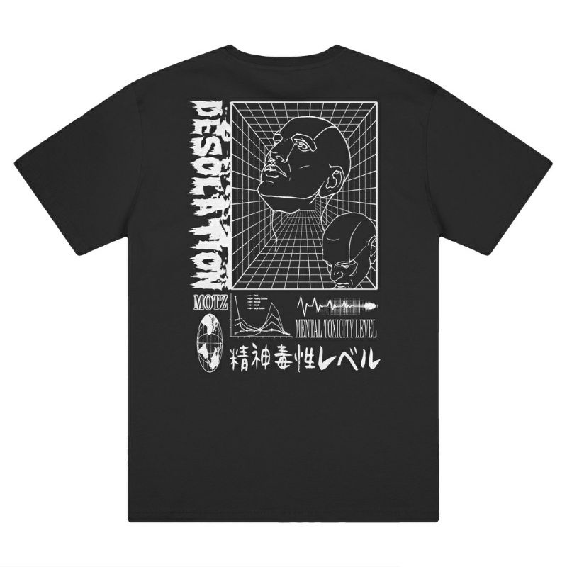 MOTZ T SHIRT DISTRO DESOLATION SIZE L XL