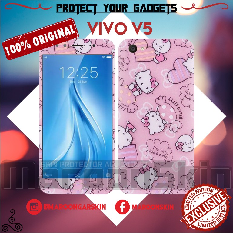 Garskin Vivo v5 v5 lite - Hello Kitty murah