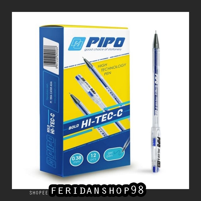 

FS446 PULPEN HI TECH BIRU ATK PPG038-B BY FERIDANSHOP98