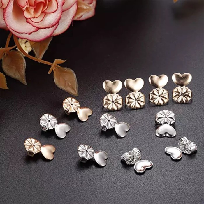 GELASA Penahan Anting Berat Penutup Anting Earring Stopper 2pcs (1 pasang )