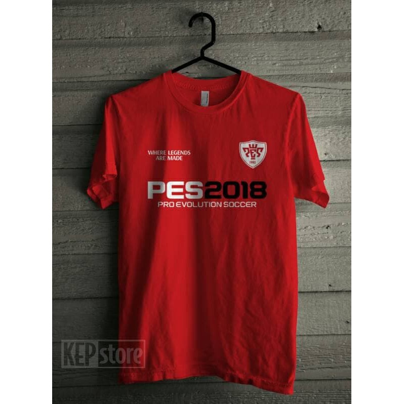 Unik Kaos PES2018 Murah   Jual T shirt PES 2018 Murah
