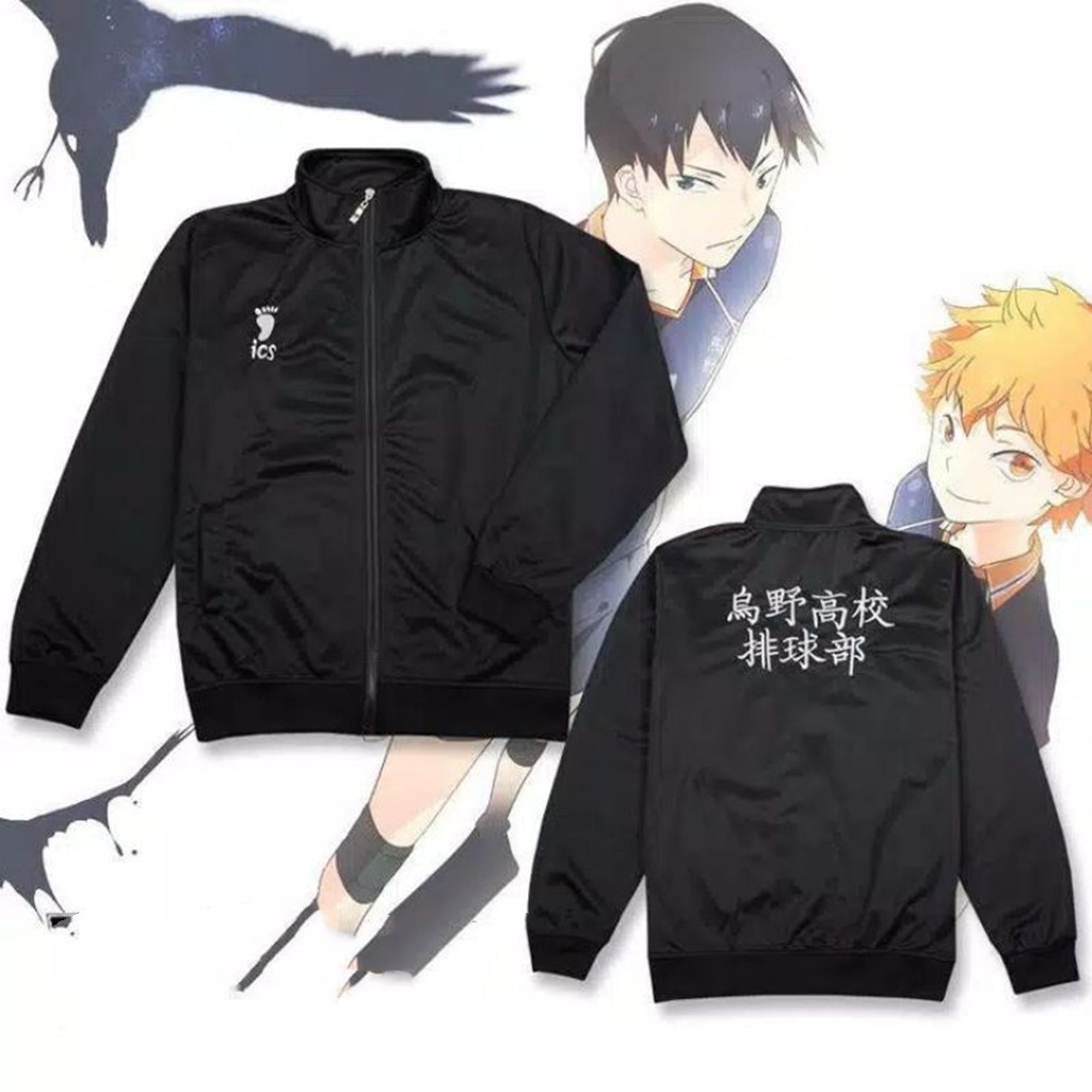 JAKET HAIKYUU ALL TEAM UNISEX PRIA WANITA