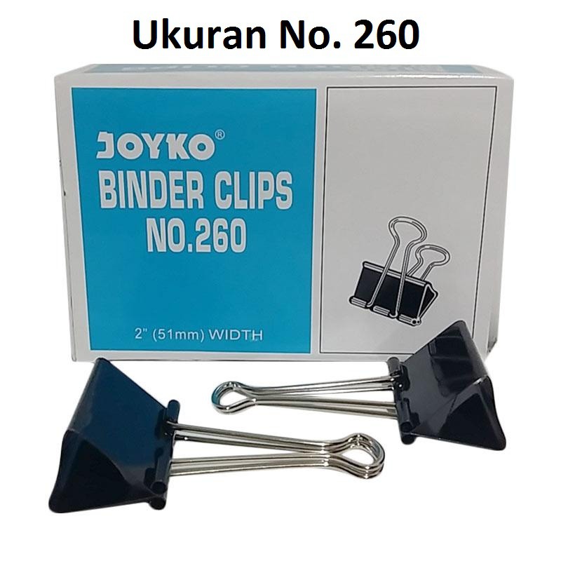 

Binder Clip Uk 260Joyko Termurah