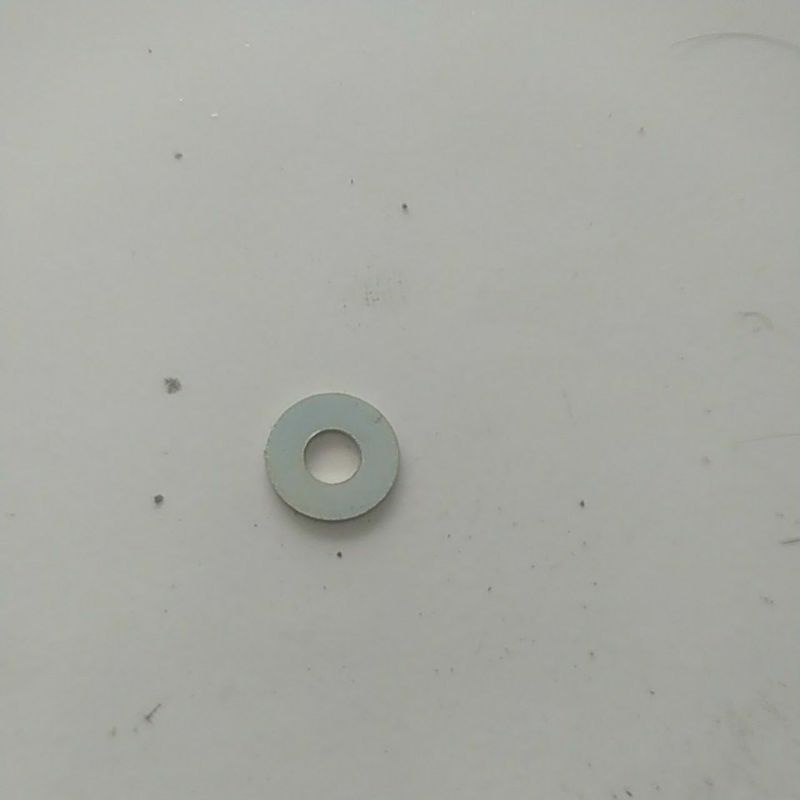 ring WP ( ring plat) M6 x 16 putih untuk baut M6 isi 10