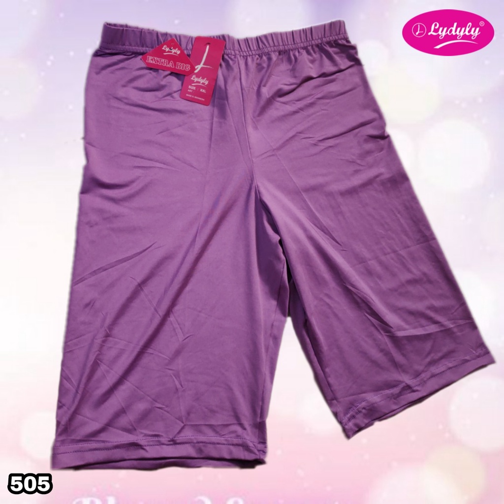 K505 - (Harga Per 1 Pcs) SHORTPANTS CELANA DALAM STRETCH PENDEK  WANITA LYDYLY SIZE (M Sampai 5L)