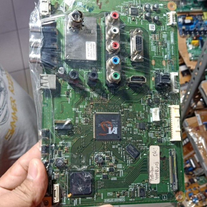 MB - MAINBOARD - MOTHERBOARD - MESIN TV TOSHIBA 40PB20E - 40PB20