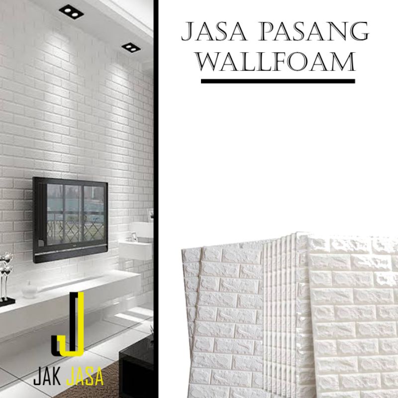 Jasa Pasang Wallfoam Wallpaper Foam