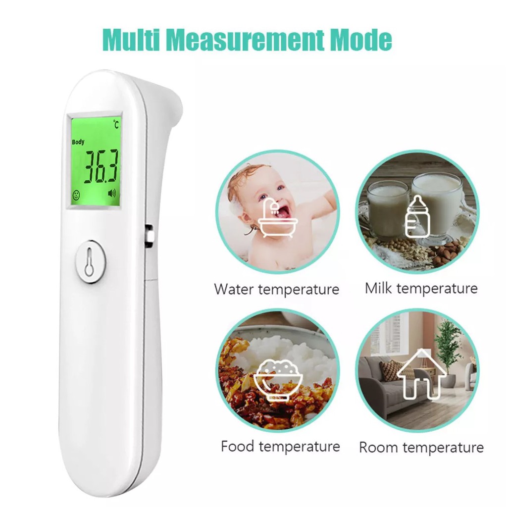 Termometer Tembak Non Contact Thermometer Digital Infrared Termo Gun