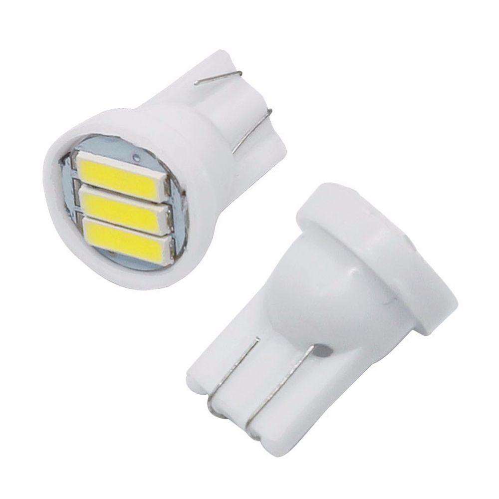 Populer 20Pcs Lampu Plat Nomor Putih 20Pcs 7020 3SMD COB LED Dome Map