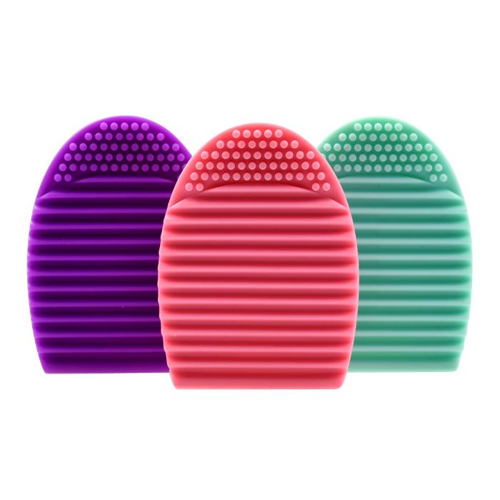 Egg Brush Cleaner Make Up Silicone/Silikon Pembersih Kuas Brush Make Up