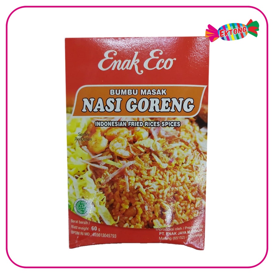 

ENAK ECO BUMBU NASI GORENG 60 GR