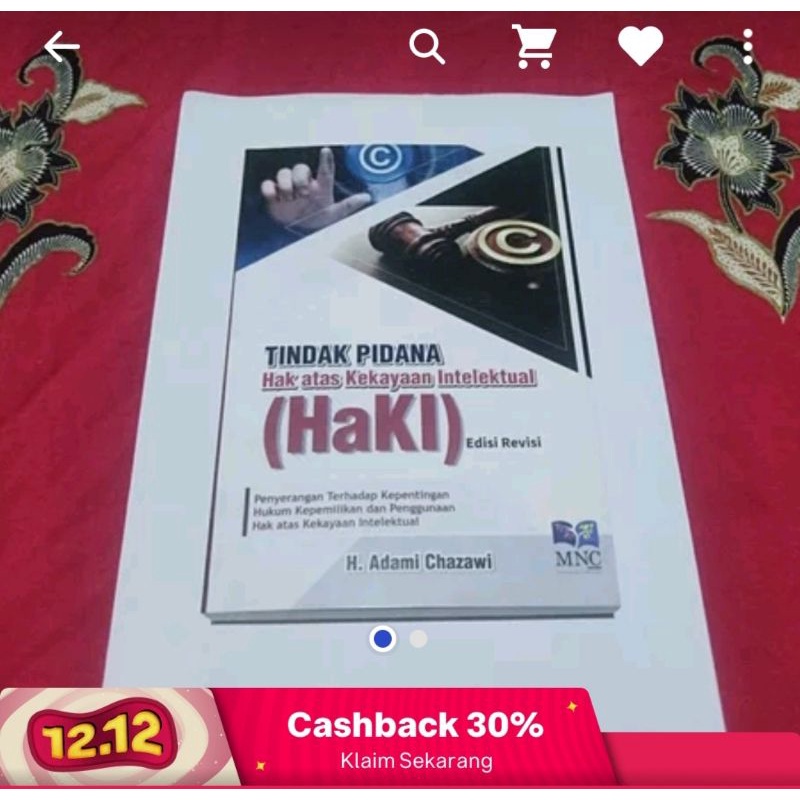 

Tindak Pidana HAKI
