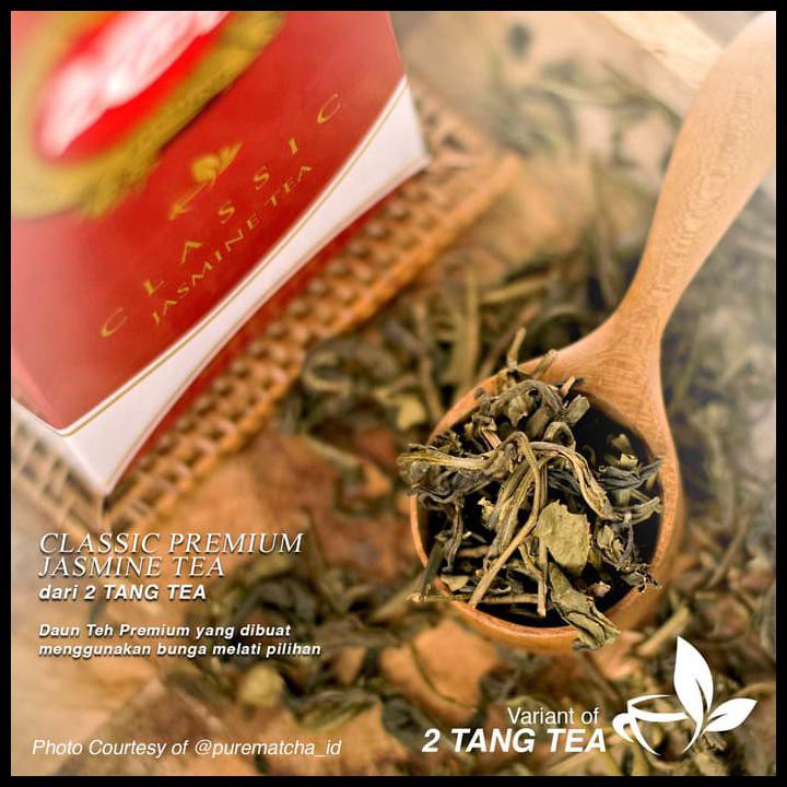 

2 Tang Classic Jasmine Tea Teh Melati Indonesia Premium 2Tang 200Gr