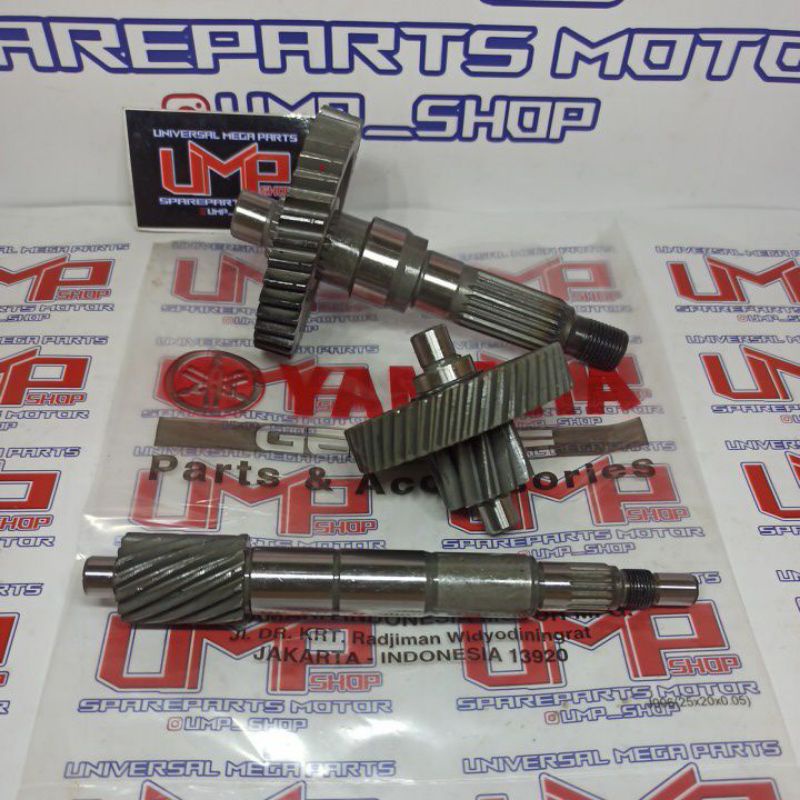 GIGI RASIO GEAR BOX GIGI GARDAN GIGI NANAS GEAR TRANSMISI MIO M3 MIO 3 MIO Z 125 MIO SOUL GT 125 MIO