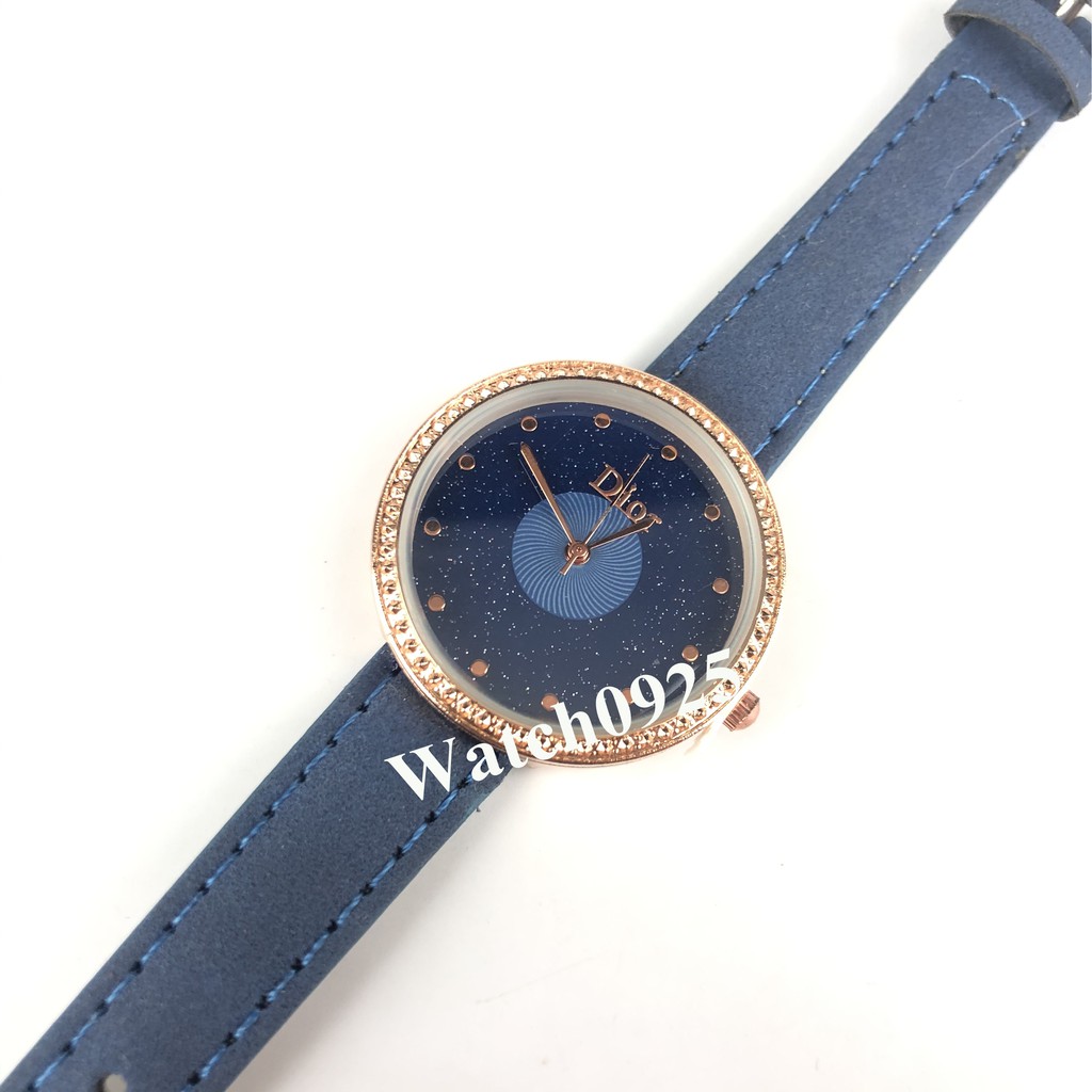 Berlian imitasi Quartz Watch Mode Belt Perhiasan Starry Virgin Table Jam Tangan Wanita