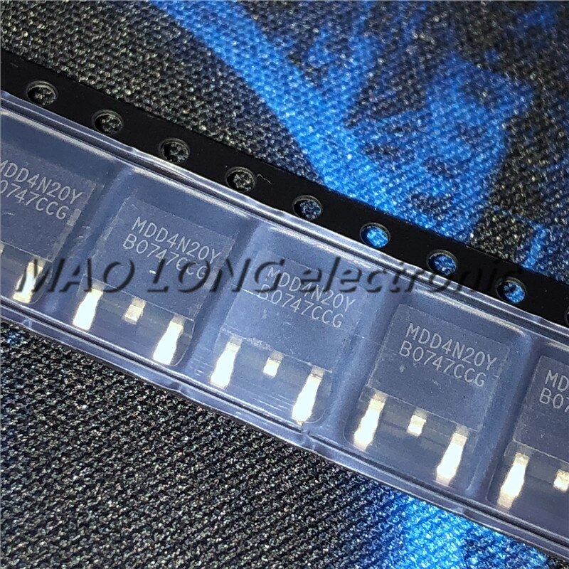 20pcs Ic Mdd4N20Yrh Mdd4N20Y To-252 Mos 4a 200v