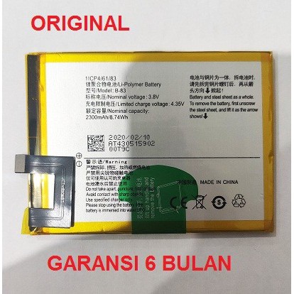 Battery Baterai Batere VIVO Y35 V1 B-83 B83 Original