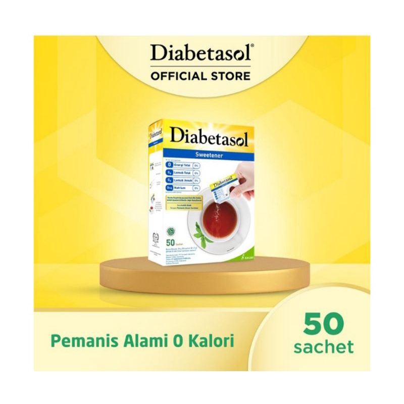 

Diabetasol Sweetener Gula Zero Calorie 50 g