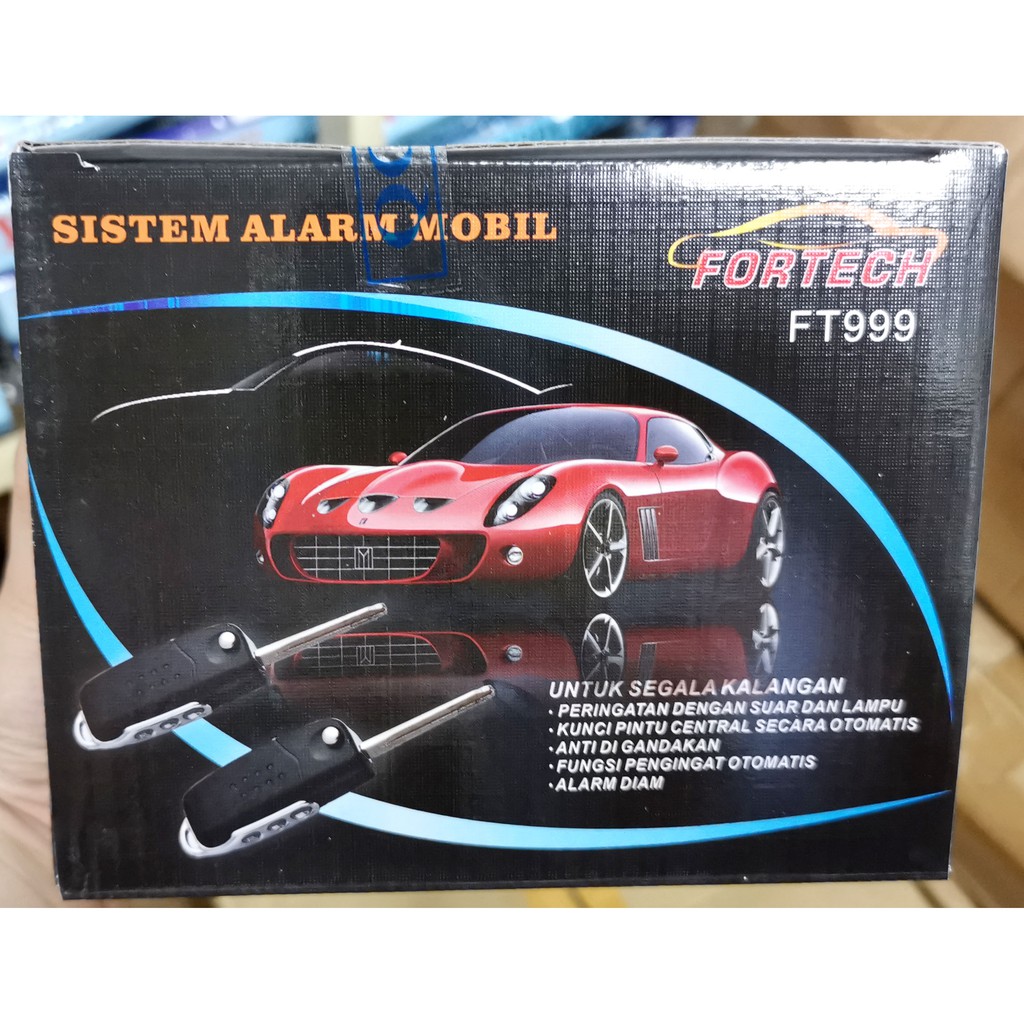 Alarm Mobil Fortech FT999 - Alarm Kunci Lipat - ALARM MOBIL
