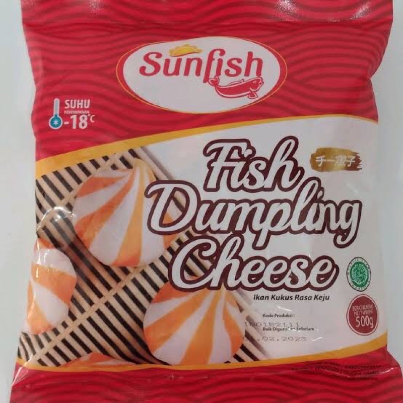 

sunfish Dumpling keju 500gr