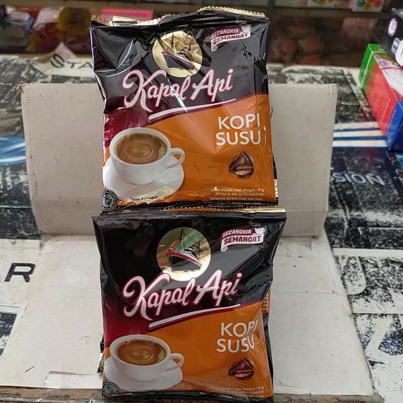 

Kapal api susu 31g x 10pcs