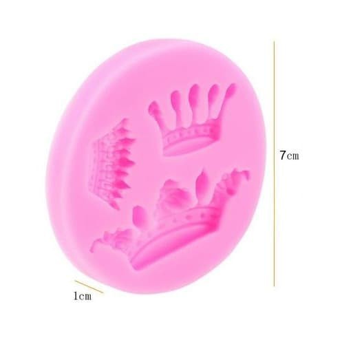 3D Silicone Mold Fondant Cake Decoration - Crown